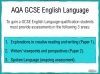 AQA GCSE English Language Exam Preparation - Paper 1, Section A Teaching Resources (slide 2/97)